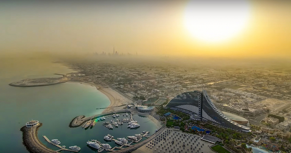 Дубай в июле 2021